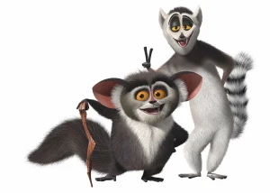 Opłatek na tort PINGWINY Z MADAGASKARU 27/76