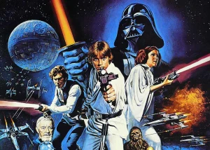Opłatek na tort STAR WARS 42/56