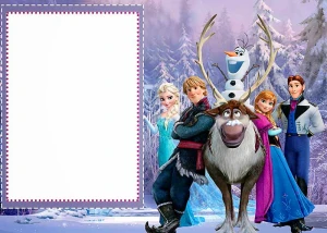 Opłatek na tort FROZEN Lodowa Kraina 17