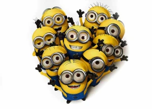 Opłatek na tort MINIONKI 08/25