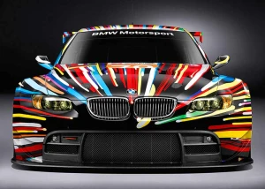 Opłatek na tort SAMOCHODY BMW 08