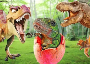 Opłatek na tort DINOZAURY 18/26