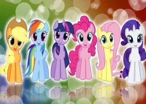 Opłatek na tort KUCYKI PONY 1622/1650