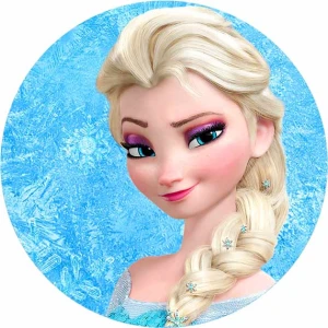 Opłatek na tort FROZEN Lodowa Kraina WARKOCZ 2