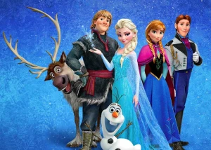 Opłatek na tort FROZEN Lodowa Kraina 22