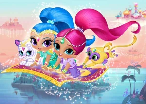Opłatek na tort SHIMMER I SHINE SIS 12/21
