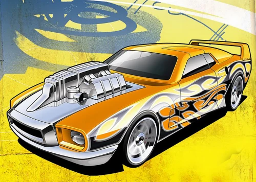 OPŁATEK DEKORACYJNY NA TORT HOT WHEELS