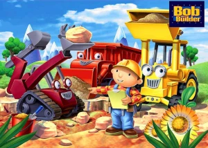 Opłatek na tort BOB BUDOWNICZY 37