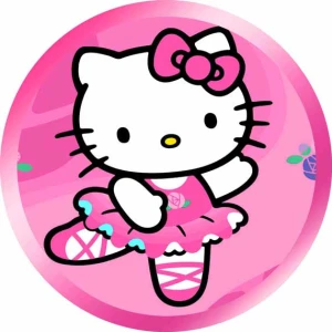 Opłatek na tort HELLO KITTY 1022/1047