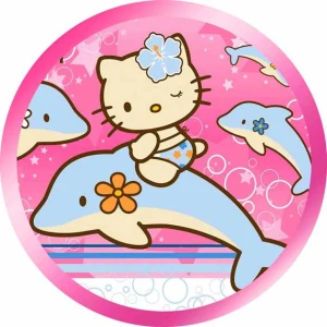 Opłatek na tort HELLO KITTY 1021/1049