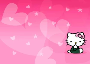 Opłatek na tort HELLO KITTY 1031