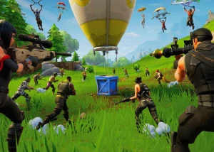 Opłatek na tort FORTNITE 50