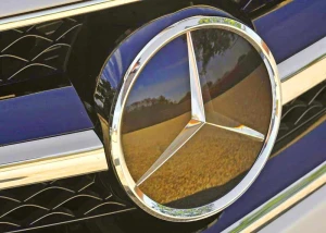 Opłatek na tort LOGO MERCEDES MER 03