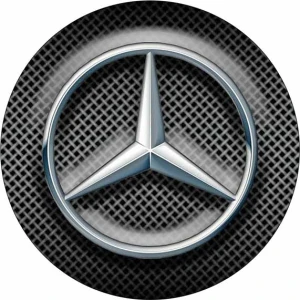 Opłatek na tort LOGO MERCEDES MER 04/10