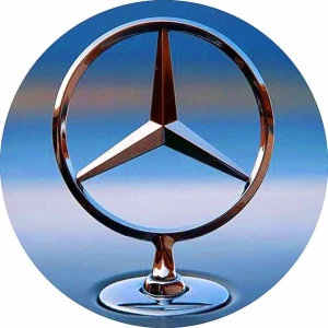 Opłatek na tort LOGO MERCEDES MER 07/08