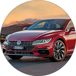 Opłatek na tort LOGO VOLKSWAGEN VW 47/76