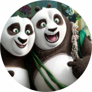 Opłatek na tort KUNG-FU PANDA 02/40