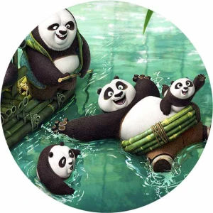 Opłatek na tort KUNG-FU PANDA 07/36