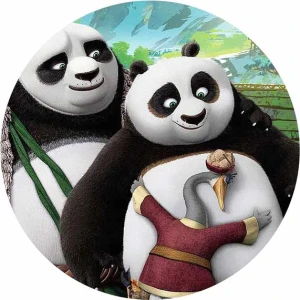 Opłatek na tort KUNG-FU PANDA 08/35