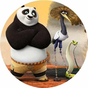 Opłatek na tort KUNG-FU PANDA 15/28