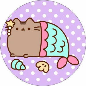 Opłatek na tort Kot PUSHEEN