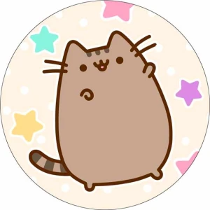Opłatek na tort Kot PUSHEEN
