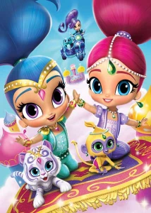 Opłatek na tort SHIMMER I SHINE SIS 30