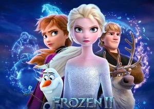Opłatek na tort FROZEN Kraina Lodu 64/76
