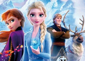 Opłatek na tort FROZEN Kraina Lodu 65/78