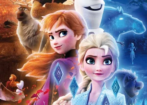 Opłatek na tort FROZEN Kraina Lodu 66
