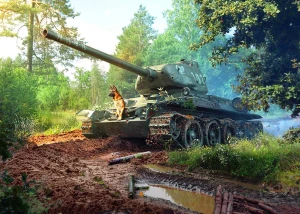 Opłatek na tort WORLD of TANKS WOT 01/28