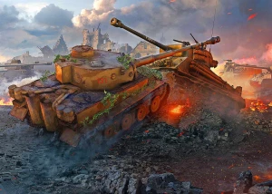 Opłatek na tort WORLD of TANKS WOT 22/47
