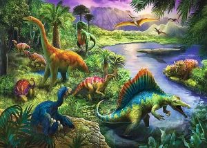 Opłatek na tort DINOZAUR DIN 67/71