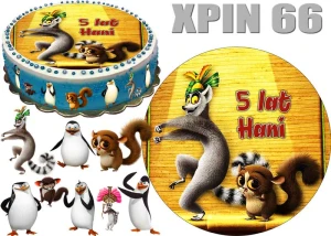 PINGWINY Z Madagaskaru + 8 postaci + dedykacja  XPING 66