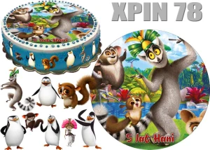 PINGWINY Z Madagaskaru + 8 postaci + dedykacja  XPING 78