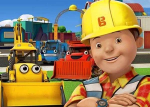 Opłatek na tort BOB BUDOWNICZY 04