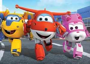 Opłatek na tort SUPER WINGS 11