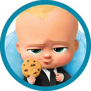 Opłatek na tort BABY BOSS Dzieciak Rządzi (BSS 06/19)