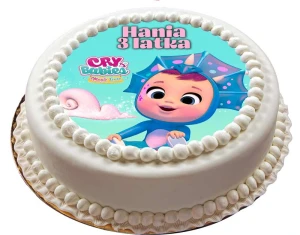 Opłatek na tort CRY BABIES Płaczące bobasy 05