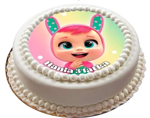 Opłatek na tort CRY BABIES Płaczące bobasy 04