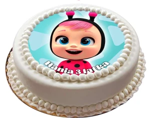 Opłatek na tort CRY BABIES Płaczące bobasy 03