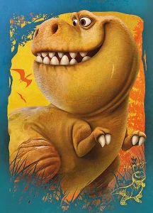 Opłatek na tort DINOZAUR DIN 49/54