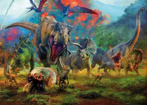 Opłatek na tort DINOZAUR DIN 95/119