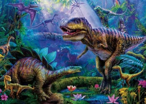 Opłatek na tort DINOZAUR DIN 104/128