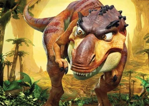 Opłatek na tort DINOZAUR DIN 102/126