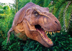 Opłatek na tort DINOZAUR DIN 96/120