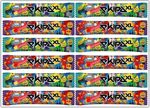 Opłatek na tort LODY EKIPA  - papierki
