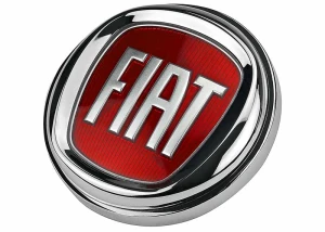 Opłatek na tort LOGO FIAT 04