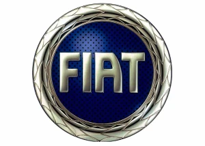 Opłatek na tort LOGO FIAT 03