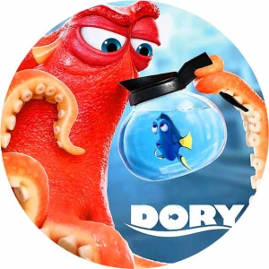 Opłatek na tort GDZIE JEST DORY 33